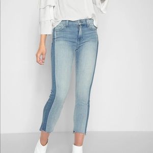7 for All Mankind Roxanne Two Toned Ankle Skinny